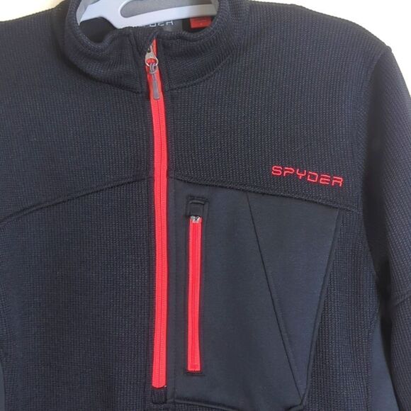 Spyder Ski Top Black Size  Small NWOT - Picture 2 of 9